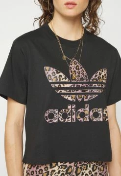 Adidas Originals LOGO - Print T-shirt - Black -Adidas Originals Shop 4667e7e6ec9549679a0e305c2e1caf3c