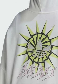 Adidas Originals CROPPED (PLUS SIZE) - Hoodie - White -Adidas Originals Shop 46bf63f36af34d8a9cc8387bacf58b2f