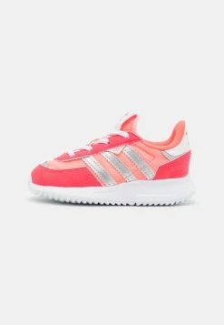 Adidas Originals RETROPY F2 UNISEX - Trainers - Acid Red/silver Metallic/turbo