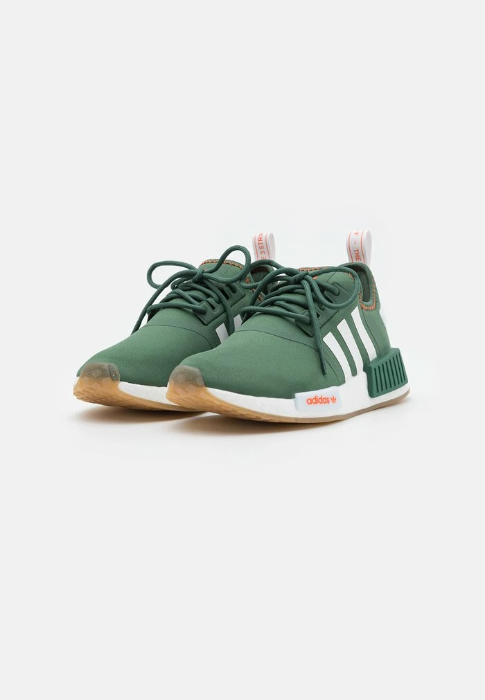 Adidas Originals NMD_R1 UNISEX - Trainers - Green Oxide/footwear White 2 Adidas Originals NMD_R1 UNISEX - Trainers - Green Oxide/footwear White - Image 2