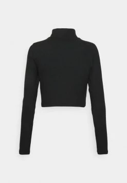 Adidas Originals CROPPED - Long Sleeved Top - Black -Adidas Originals Shop 47c1c426e9f4478fafee6a9dcb749d84