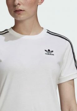 Adidas Originals 3 STRIPES TEE - Print T-shirt - White 10 Adidas Originals 3 STRIPES TEE - Print T-shirt - White -Adidas Originals Shop 481bd83e8c7543b2b28ac7eaf60673de