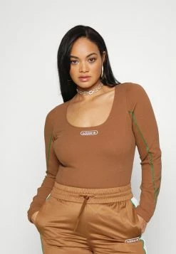 Adidas Originals BODY - Long Sleeved Top - Wild Brown 17 Adidas Originals BODY - Long Sleeved Top - Wild Brown -Adidas Originals Shop 4831f53f6bd14b7188fc8f37551adad6