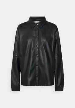 Adidas Originals Faux Leather Jacket - Black -Adidas Originals Shop 4850b947044d48c1bd8649f60d7ac353