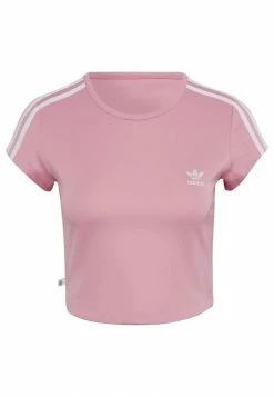Adidas Originals CROPPED TEE - Print T-shirt - Pink -Adidas Originals Shop 48b37d92e54c4c72b5e0c7386b05c7f4