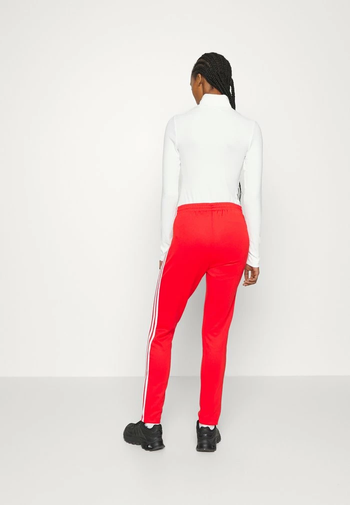 Adidas Originals SUPERSTAR - Tracksuit Bottoms - Vivid Red 3 Adidas Originals SUPERSTAR - Tracksuit Bottoms - Vivid Red - Image 3