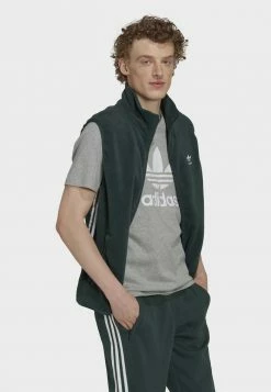 Adidas Originals 3-STRI FL - Waistcoat - Green 14 Adidas Originals 3-STRI FL - Waistcoat - Green -Adidas Originals Shop 490f5bdcbdb648a79d294780d96402e2