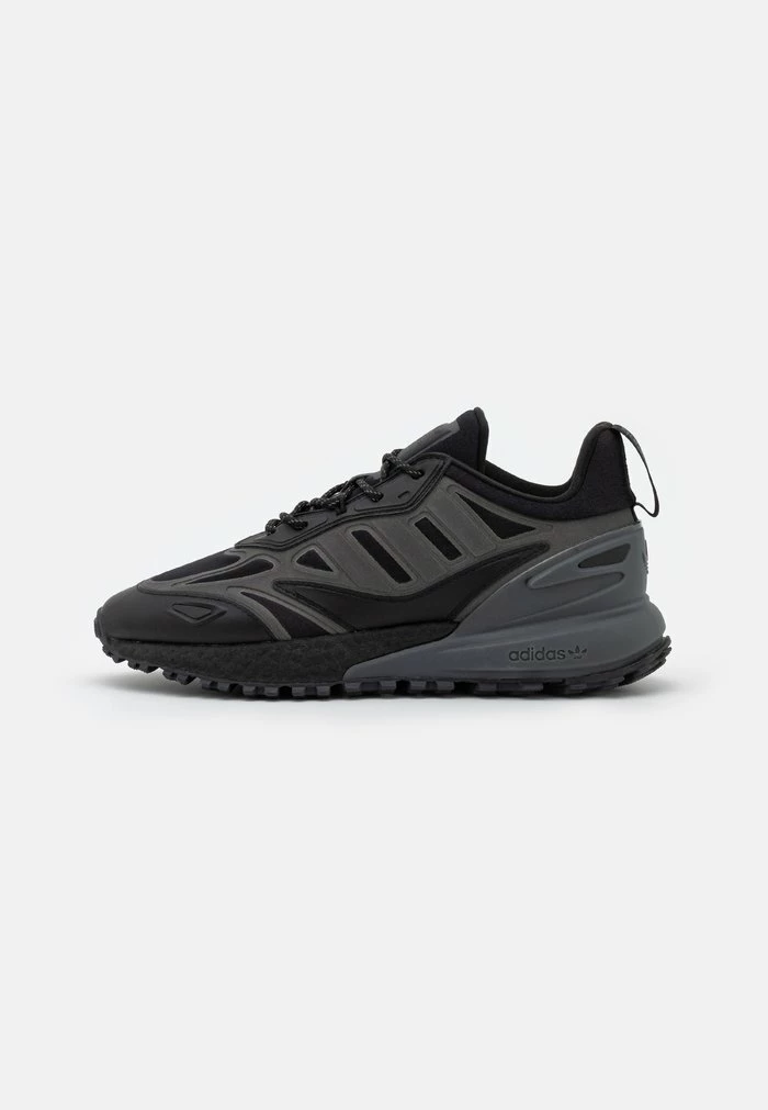Adidas Originals ZX 2K BOOST 2.0 TRAIL UNISEX - Trainers - Core Black/orange Rush 1 Adidas Originals ZX 2K BOOST 2.0 TRAIL UNISEX - Trainers - Core Black/orange Rush