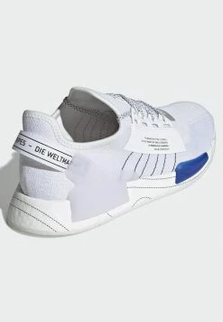 Adidas Originals NMD_R1.V2 ORIGINALS BOOST - Trainers - White -Adidas Originals Shop 494f0ad0677c46a3b4c122f7f5a45dba