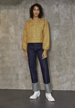 Adidas Originals QUILTED - Sweatshirt - Golden Beige