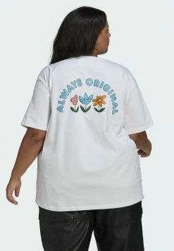 Adidas Originals GRAPHIC - Print T-shirt - White -Adidas Originals Shop 496301b8aa844b01bbb2ddb942f8f249