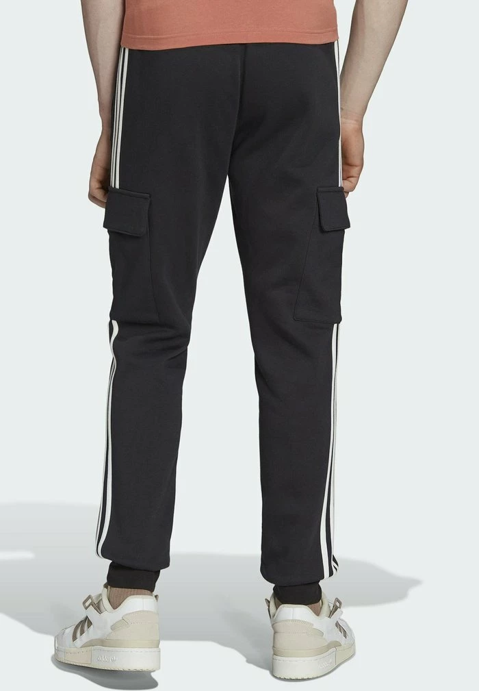 Adidas Originals ADICOLOR 3-STRIPES CARGO SLIM - Tracksuit Bottoms - Black 2 Adidas Originals ADICOLOR 3-STRIPES CARGO SLIM - Tracksuit Bottoms - Black - Image 2
