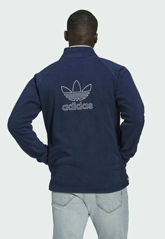 Adidas Originals TREFOIL FZ TEDD - Training Jacket - Blue 3 Adidas Originals TREFOIL FZ TEDD - Training Jacket - Blue - Image 3