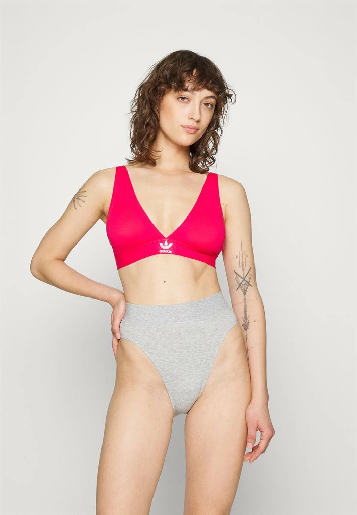 Adidas Originals Triangle Bra - Bold Pink 2 Adidas Originals Triangle Bra - Bold Pink - Image 2
