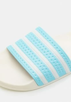Adidas Originals ADILETTE UNISEX - Mules - Bliss Blue/footwear White/off White -Adidas Originals Shop 4a8786f33cf140c6b8ae5658cb302015