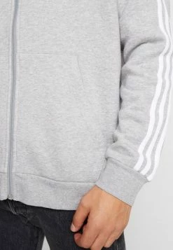 Adidas Originals STRIPES UNISEX - Zip-up Sweatshirt - Medium Grey Heather 11 Adidas Originals STRIPES UNISEX - Zip-up Sweatshirt - Medium Grey Heather -Adidas Originals Shop 4addb172493c4f0388892e318dececc1