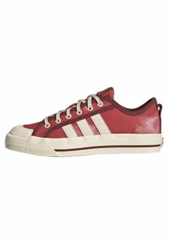 Adidas Originals NIZZA - Trainers - Crew Red/white/white