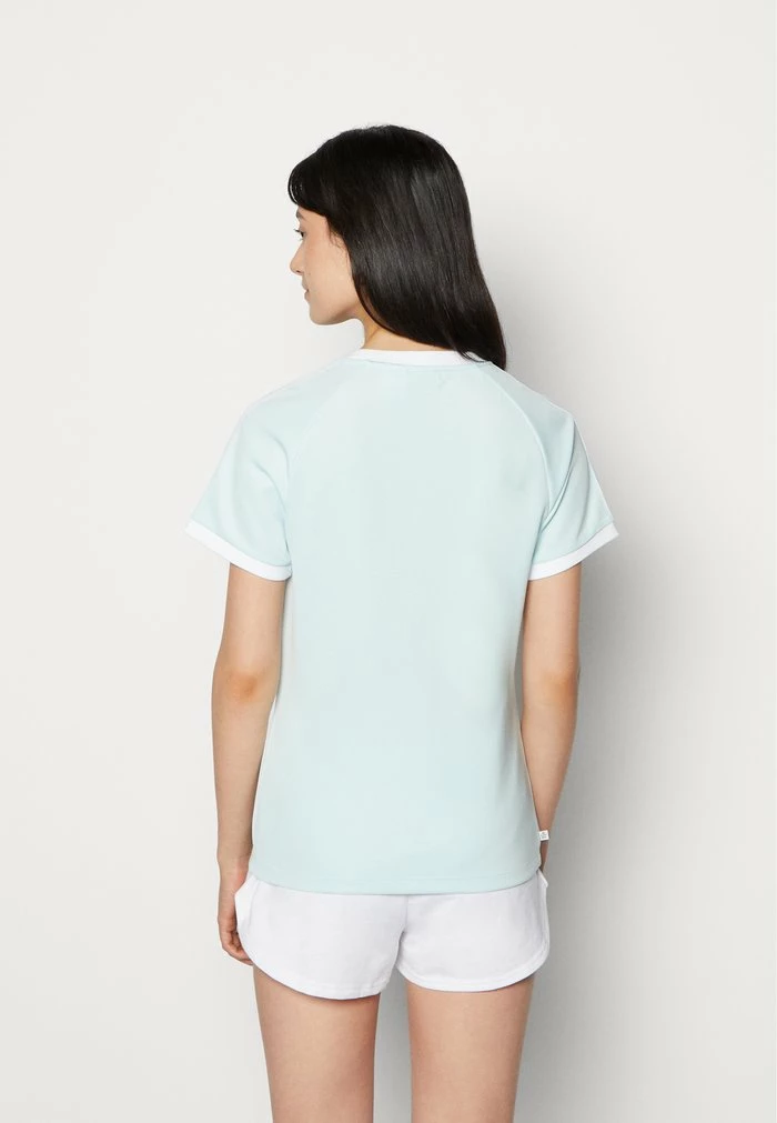 Adidas Originals SLIM TEE - Print T-shirt - Almost Blue 3 Adidas Originals SLIM TEE - Print T-shirt - Almost Blue - Image 3