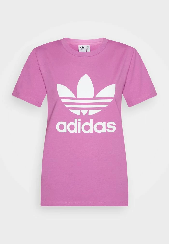 Adidas Originals TREFOIL TEE - Print T-shirt - Semi Pulse Lilac 5 Adidas Originals TREFOIL TEE - Print T-shirt - Semi Pulse Lilac - Image 5