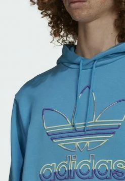 Adidas Originals TREFOIL - Hoodie - Blue -Adidas Originals Shop 4c1d328a06734ce895c1d1b20ce0db51