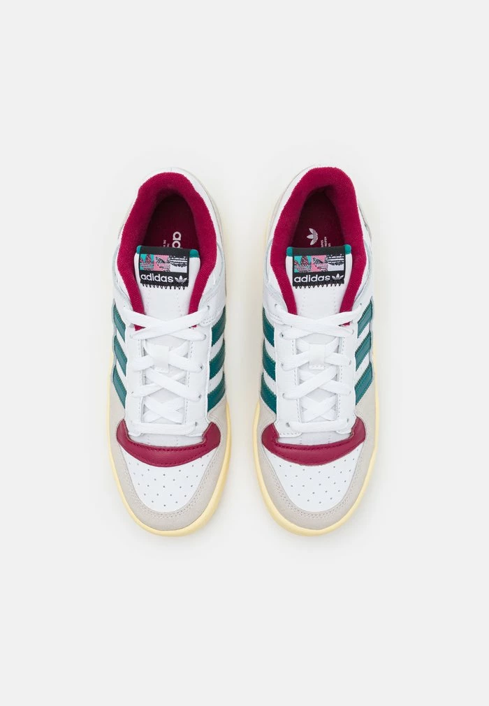 Adidas Originals FORUM CL UNISEX - Trainers - Footwear White/legacy Teal/legacy Burgundy 4 Adidas Originals FORUM CL UNISEX - Trainers - Footwear White/legacy Teal/legacy Burgundy - Image 4