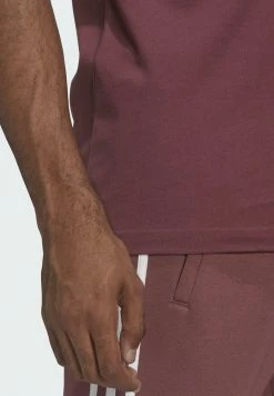 Adidas Originals STRIPES TEE UNISEX - Print T-shirt - Brown -Adidas Originals Shop 4c487da33c114f87b1f43eaad0823c58