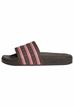 Adidas Originals ADILETTE - Mules - Brown
