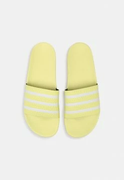 Adidas Originals ADILETTE UNISEX - Mules - Yellow -Adidas Originals Shop 4d7971eff60140ad819f5d395a36badc