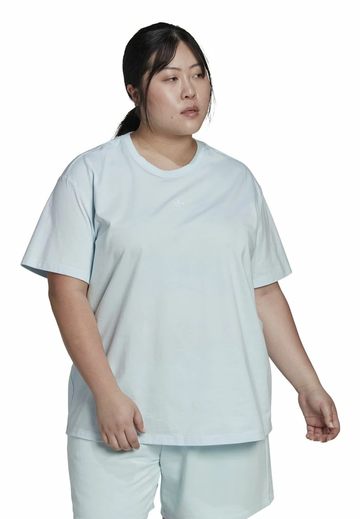 Adidas Originals Basic T-shirt - Almost Blue 1 Adidas Originals Basic T-shirt - Almost Blue