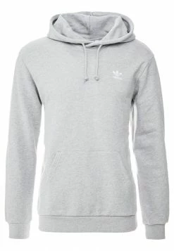 Adidas Originals ESSENTIAL HOODY UNISEX - Hoodie - Medium Grey Heather -Adidas Originals Shop 4d81f14e6dde44f5a3a3afd62d83781f
