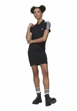 Adidas Originals TEE DRESS - Jersey Dress - Black