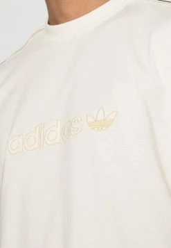 Adidas Originals SHADOW STRIPE ORIGINALS SPRT COLLECTION T-SHIRT - Print T-shirt - White/black -Adidas Originals Shop 4e772f30fe714d5db1b908d52bc4b0a3