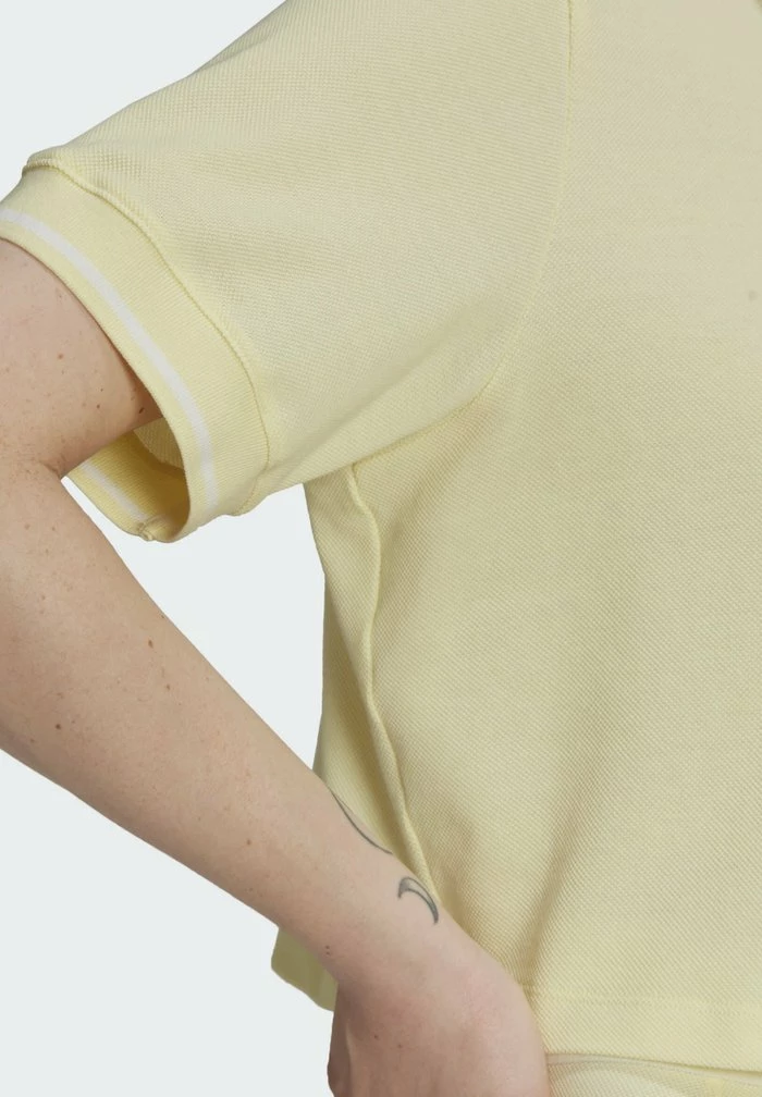 Adidas Originals TENNIS LUXE POLO ORIGINALS - Polo Shirt - Haze Yellow 6 Adidas Originals TENNIS LUXE POLO ORIGINALS - Polo Shirt - Haze Yellow - Image 6