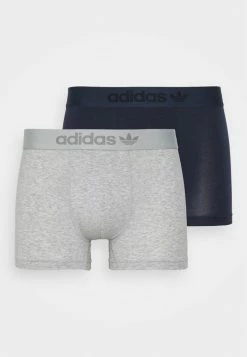Adidas Originals ECO MAN REFIBRA TRUNK 2 PACK - Pants - Shadow Navy/medium Heather Grey