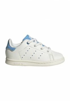 Adidas Originals STAN SMITH - Trainers - White/blue