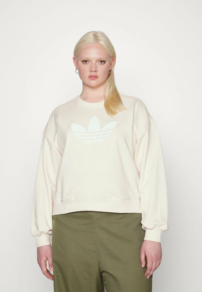 Adidas Originals CREW - Sweatshirt - Beige 4 Adidas Originals CREW - Sweatshirt - Beige - Image 4