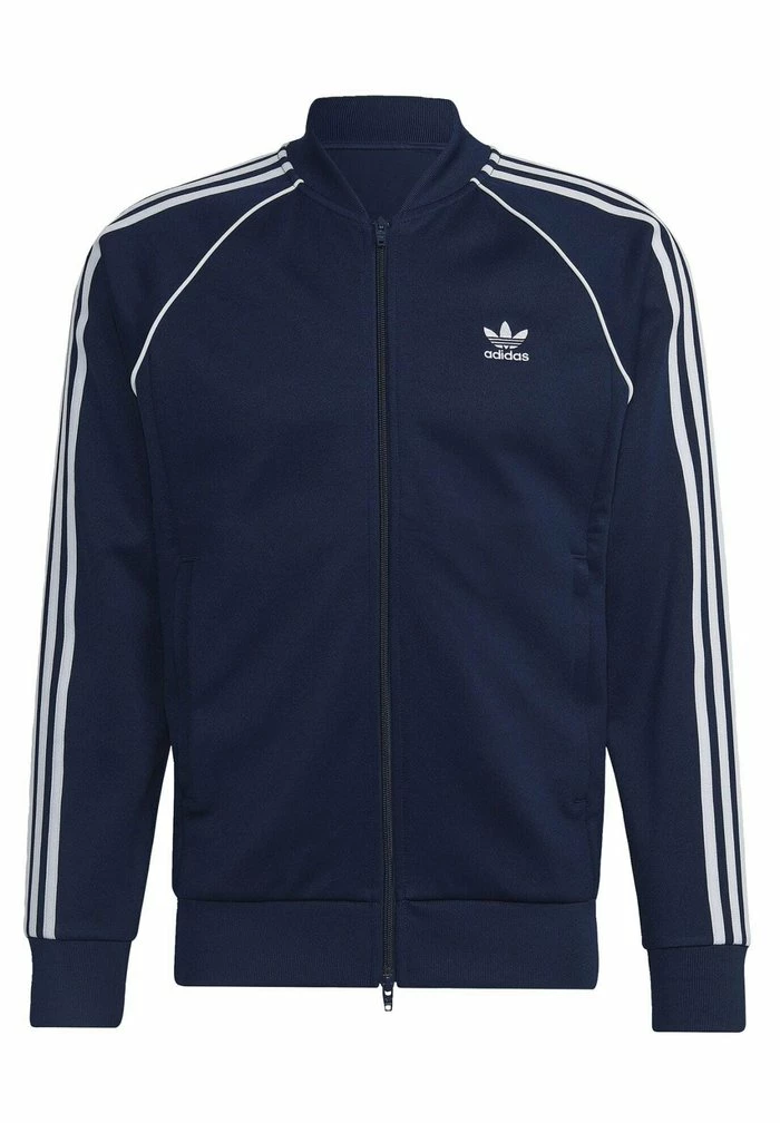 Adidas Originals Zip-up Sweatshirt - Blue 7 Adidas Originals Zip-up Sweatshirt - Blue - Image 7