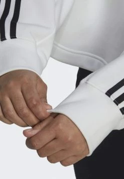 Adidas Originals ADICOLOR CLASSICS PLUS SIZE - Hoodie - White -Adidas Originals Shop 50ed75f7354b43209e03db007033bc38