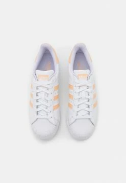 Adidas Originals SUPERSTAR - Trainers - Footwear White/glow Orange/glow Pink -Adidas Originals Shop 51102157e1234ab8935023400527162c