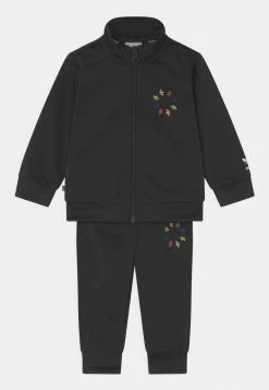 Adidas Originals TRACKSUIT SET UNISEX - Tracksuit - Black