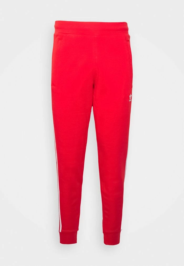 Adidas Originals 3-STRIPES PANT UNISEX - Tracksuit Bottoms - Red 1 Adidas Originals 3-STRIPES PANT UNISEX - Tracksuit Bottoms - Red