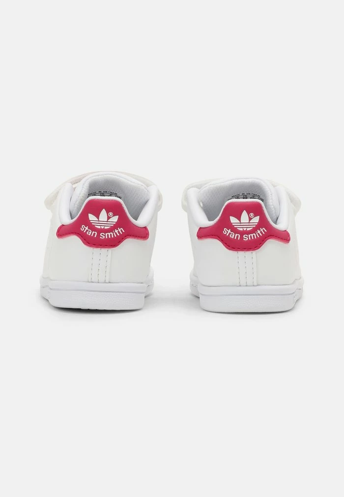 Adidas Originals STAN SMITH UNISEX - Trainers - White/bold Pink 3 Adidas Originals STAN SMITH UNISEX - Trainers - White/bold Pink - Image 3