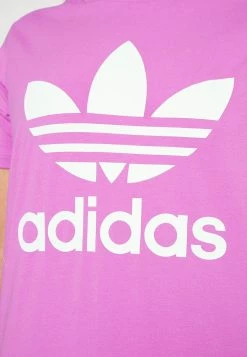 Adidas Originals TREFOIL - Print T-shirt - Semi Pulse Lilac -Adidas Originals Shop 51f7df63584a4eb7906afac806c69974