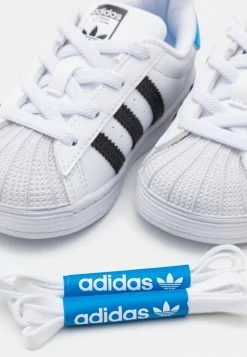 Adidas Originals SUPERSTAR EL I UNISEX - Trainers - Footwear White/core Black/blue Rush -Adidas Originals Shop 52868927ba63498fb9cdcf48e593e0a4
