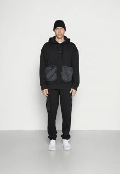 Adidas Originals HOODY - Sweatshirt - Black -Adidas Originals Shop 52a321aa57db41eb9bb2a685d0abf1b9