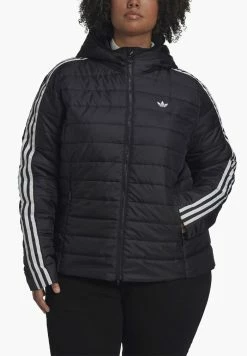 Adidas Originals HOODED PREMIUM - Winter Jacket - Black -Adidas Originals Shop 539ed1dfa5be400fa1025de30f54cbc1