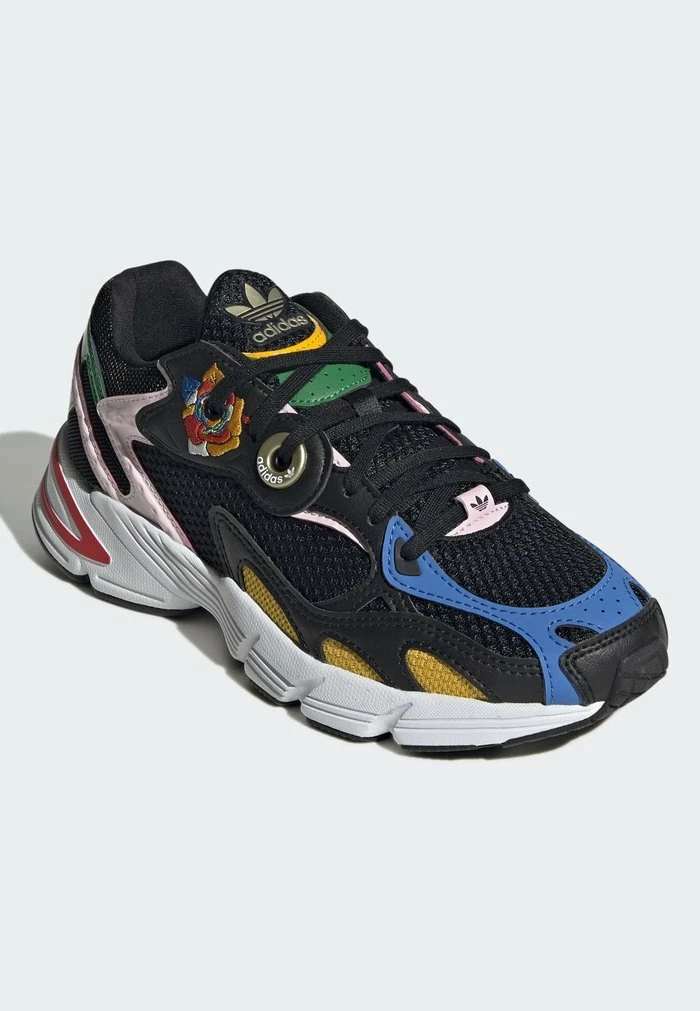 Adidas Originals ASTIR W - Trainers - Core Black Green Clear Pink 2 Adidas Originals ASTIR W - Trainers - Core Black Green Clear Pink - Image 2