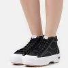 Adidas Originals NIZZA TREK - High-top Trainers - Core Black/footwear White