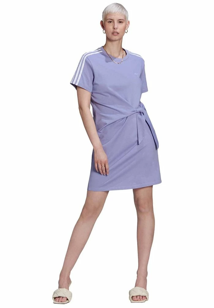 Adidas Originals Shift Dress - Light Purple 1 Adidas Originals Shift Dress - Light Purple