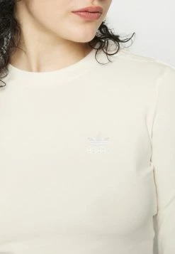 Adidas Originals CROP TEE - Long Sleeved Top - White 9 Adidas Originals CROP TEE - Long Sleeved Top - White -Adidas Originals Shop 555ab3bf56024fde9a37d18b9c8ca452